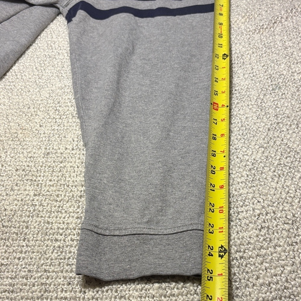Vintage IZOD Varsity Rugby Polo Long-sleeve, Gray - Picture 6 of 9